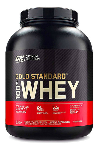 Whey Gold Standard 2,3 kg, sabor a plátano de Optimum Nutrition