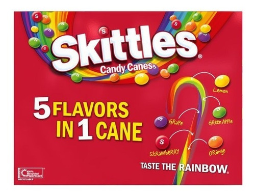 Skittles Bastones De Caramelo 150g Americanos