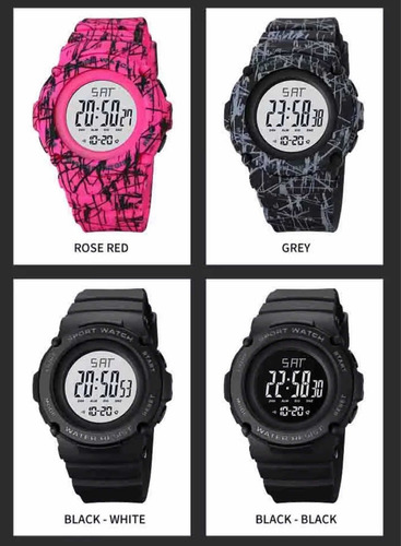Imagen 2 de 10 de Reloj De Niño Marca Skmei Resistente Al Agua