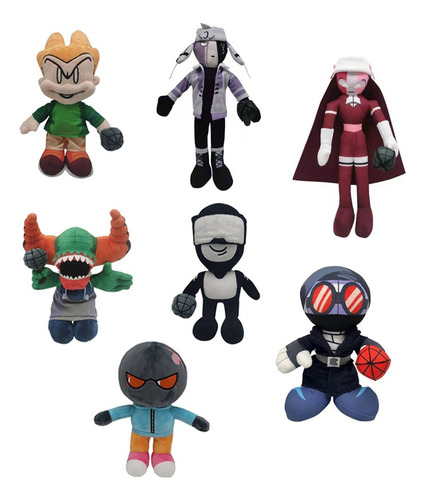 25cm Suave Monstruo Aterrador Relleno Fnf Boy Dolls Juguetes