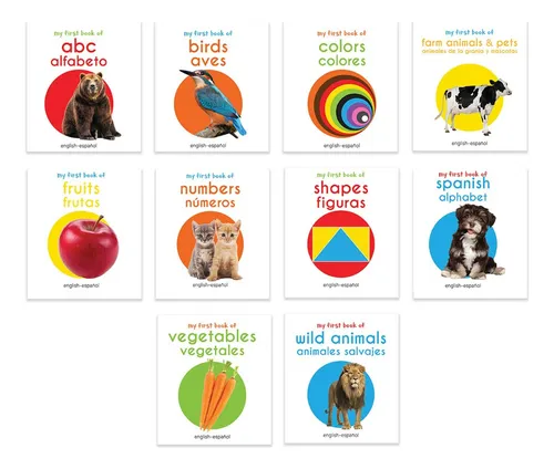 My First English - Español. Learning Library / 10 Books