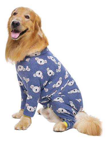 Pijama De Algodón Para Perros Medianos Y Grandes