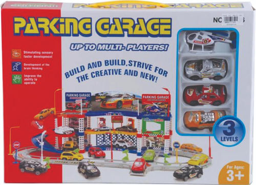 Set Parking Garage Para Niño Caja - Plu 2131