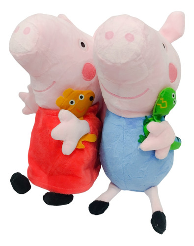 Hermosos Peluches Peppa Pig Y George!!! 