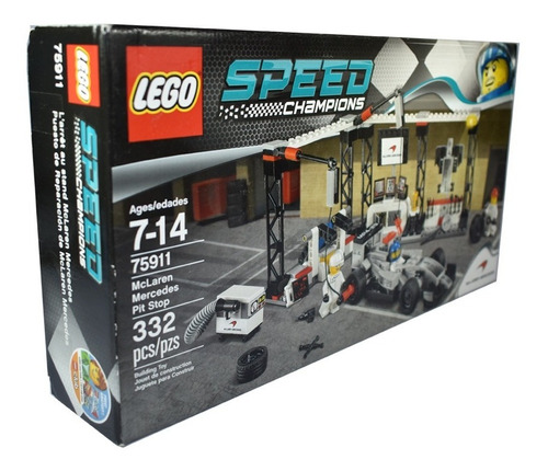 Lego Speed Champions Mclaren Mercedes Pit Stop 75911