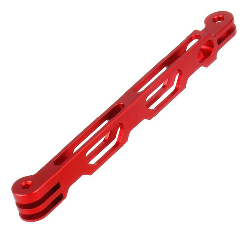 Extensor Em Alumínio P/ Câmeras Gopro E Similares - Vermelho