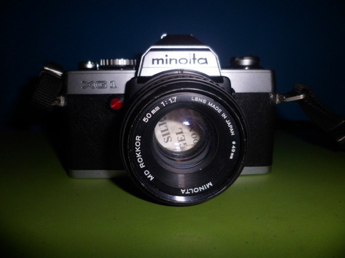  Camara Minolta Xg1 - Reflex (combo:lentes,flash-filtros)