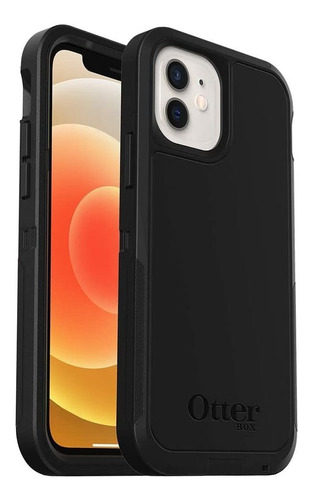 Funda Para iPhone 12/12 Pro - Negra Otterbox Defender Ser...