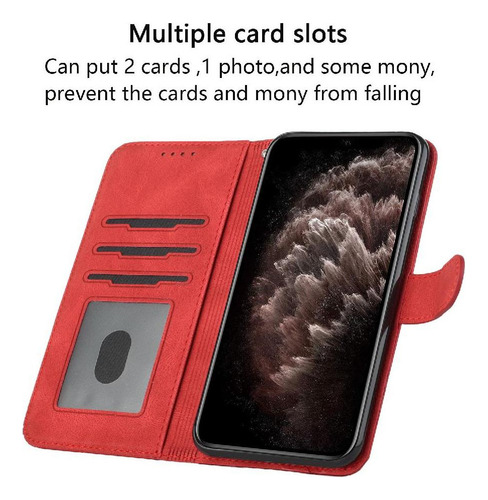 Compatible Con Cartera Motorola Edge 50 Fusion Con Pu