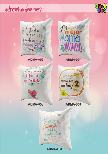 Almohadones Dia De La Madre,, Regalo Perfeto Para Mamá