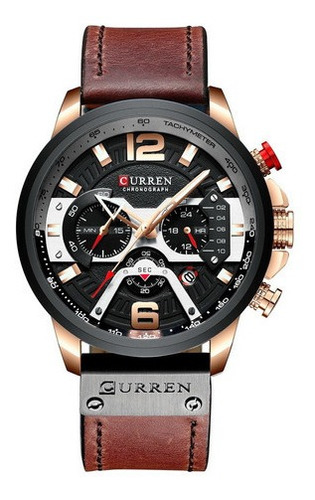 Curren Luxury Original - Reloj Cronógrafo De Cuarzo Para Hom