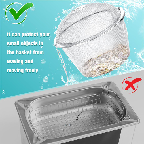Colador De Té De Malla De Acero Inoxidable De 3 Piezas