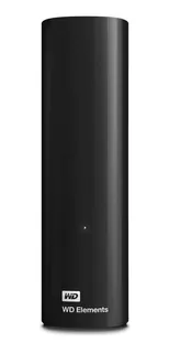 Disco duro externo Western Digital WD Elements Desktop WDBWLG0060HBK 6TB negro