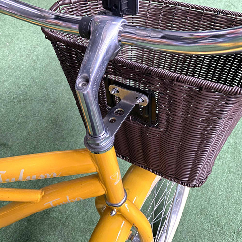 Canastilla Canasta Para Bicicleta R26 Con Soporte Mariluz