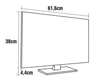 Tv Led 24 Hd Cce Ln244w Conversor Digital + Hdmi + Usb