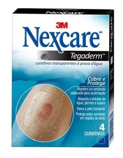 Protetor Para Sensor Freestyle Libre Nexcare Tegaderm C/4un