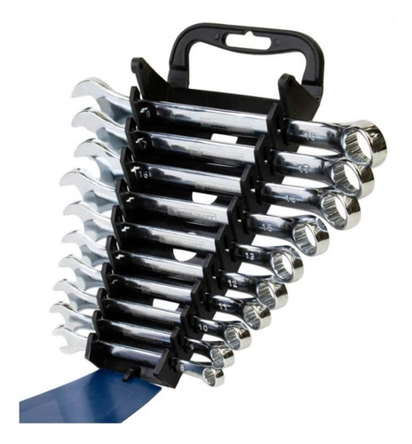 Juego Llaves Mixtas Milimétricas 10 Piezas Tc5796 Toolcraft