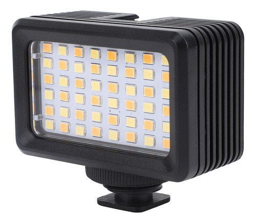Câmera Led Impermeável 40m, 2700k A 5600k, Vídeo De Mergulho