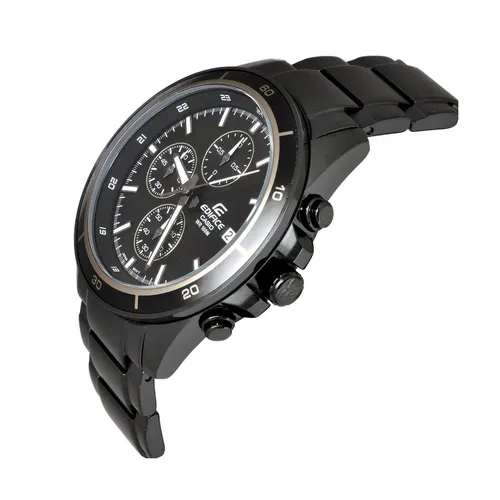 Reloj Casio Edifice Efr 526bk 1a1 Acero Agente Oficial Caba