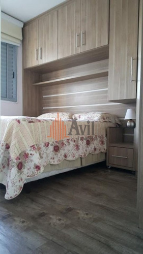 Imagem 3 de 15 de Apartamento Com 2 Dormitórios À Venda, 46 M² Por R$ 275.000,00 - Vila Carrão - São Paulo/sp - Av4808