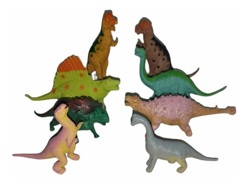  Dinosaurios Pack De 8 Diferentes Especies 