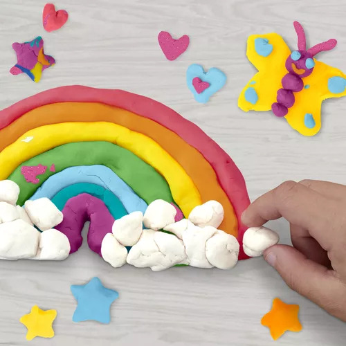 Play-doh 4 Pz Color Al Azar 112 Gr C/u Hasbro Plastilina!!!!