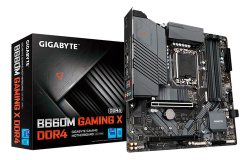 Placa Mãe Gigabyte B660m Gaming X Ddr4 Para Intel 1700 Matx