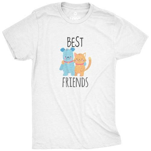 Estampas Par Combinado Best Friends Sublimação Camisetas