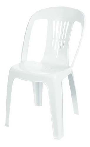 Silla Antonella Blanca Pvc - Gardenlife 140kg