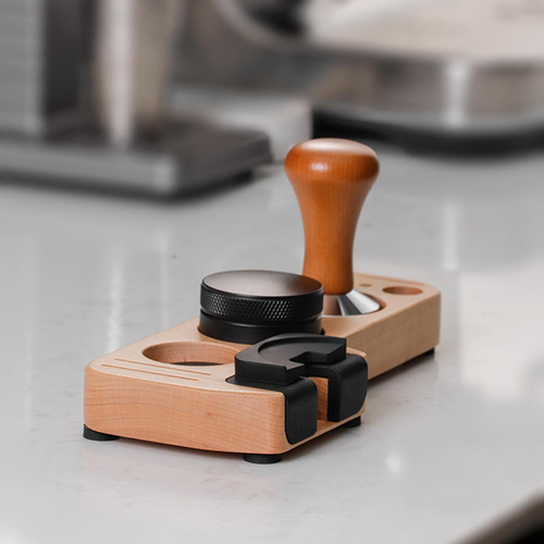 Espresso Tamper Station Antideslizante Parte Para Haya 51mm