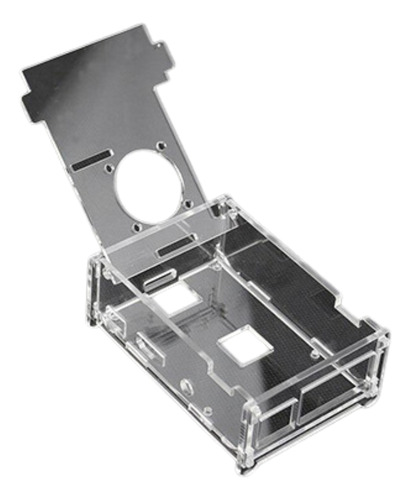 Gabinete Arilico Transp. Para Raspberry Pi 2/3 Oky9014