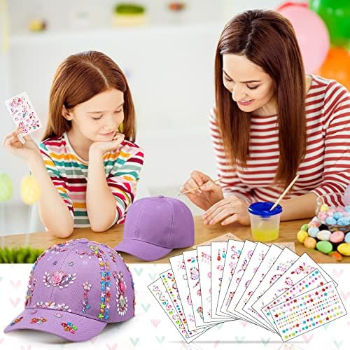 Jenpen 2 Piezas Decora Tu Propia Gorra De Béisbol Con 14 Hoj