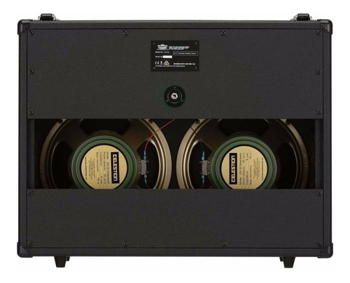 Vox V212c Caja 2x12 Celestion Greenback Color Negro