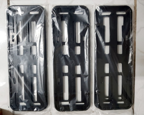 Moldura Suporte Para Placa 40 X 13 Cm P/ Carro E Caminhão