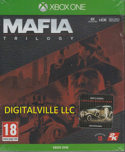 Mafia Trilogy All Definitive Editions Xbox One Microsoft 