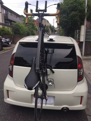 Imagen 6 de 11 de Porta Bicicleta Auto Universal Succion Ventosa 1 Bicicleta