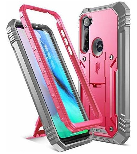 Funda Para Moto G Stylus 2020 De Cuerpo Completo Color Rosa