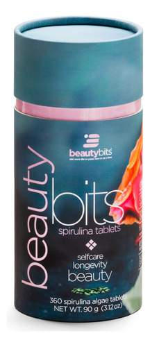 Energybits Beautybits Tabletas De Algas De Espirulina Pura,
