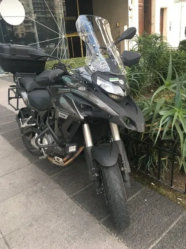 Parabrisas Moto Benelli Trk 502 Elevado De 49 Cm Bullforce