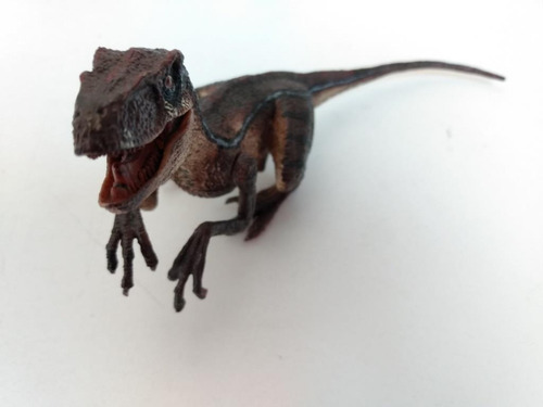 Dinosaurio Velociraptor Detallado Brazos Y Mandíbula Móviles