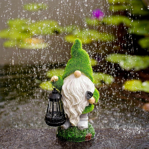 Estatua De Enano Enano Para Jardín, Decoración De Resina En