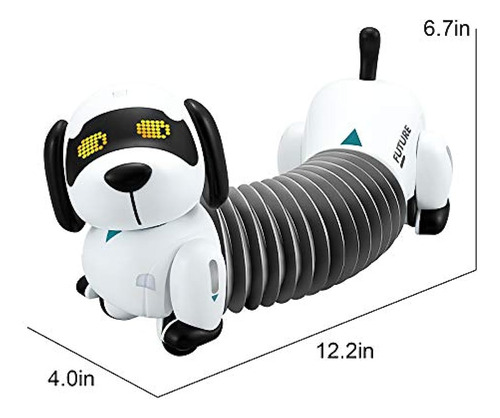 Dollox Robot Dog Remote Control Dachshund Puppy, Rc Robotic