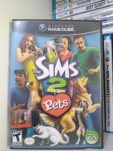 Juego Nintendo Gamecube, The Sims 2 Pets, Compatible Con Wii