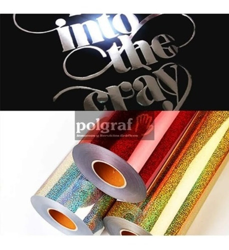 Vinilo Metalizado Textil Termotransferible (duracal) Polgraf