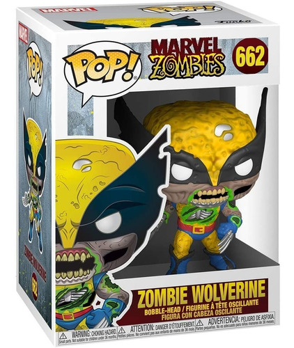  Funko Pop! Marvel: Marvel Zombies - Wolverine