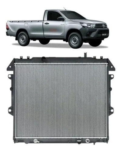Radiador  Hilux 2.5 3.0 Diesel 2006 2007 2008 2009 2010 2011
