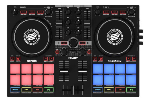 Controlador Compacto De 2 Decks Reloop Ready Color Negro