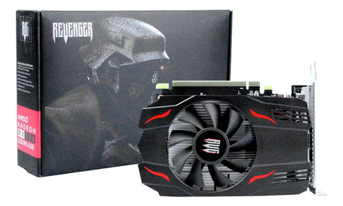 Placa De Vídeo Radeon Gamer Amd Rx550 Gddr5 4g Dvi Hdmi Dp