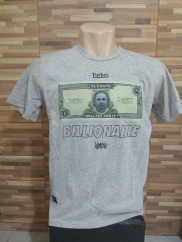 Camiseta Unissex Chronic Original Dollar El Chapo