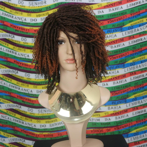 Peruca Wig Zâmbia Cobre Afro Dreads Rastafari - Wig Up!